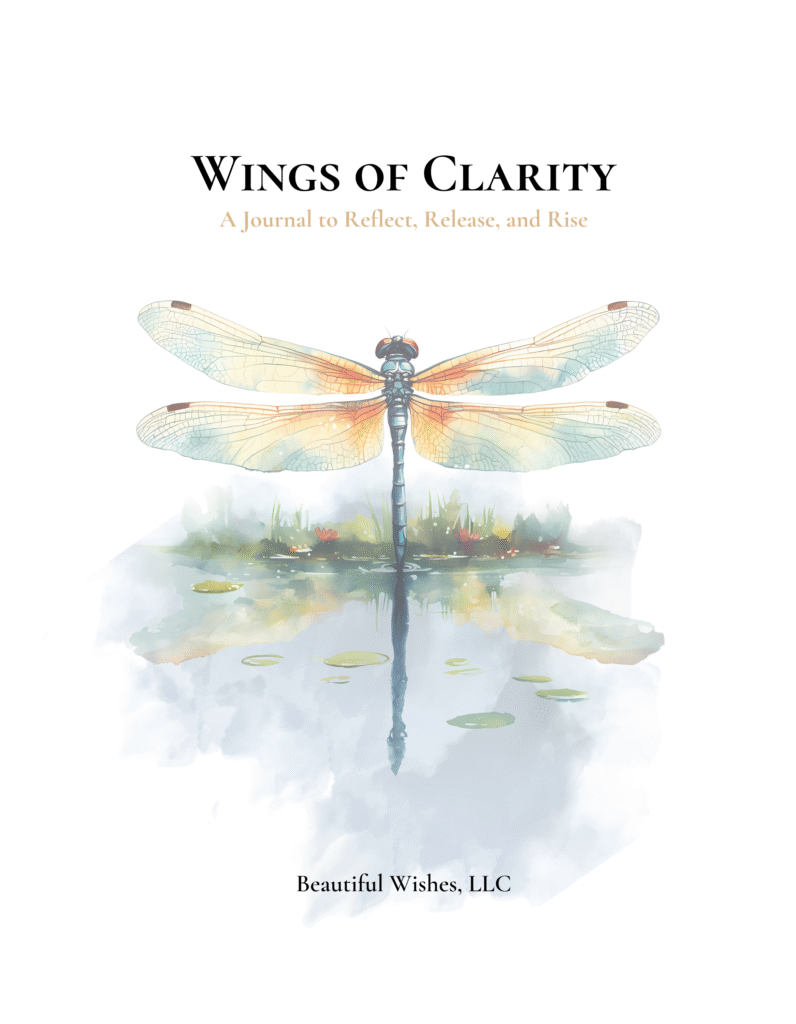 Wings of Clarity guided healing journal with prompts