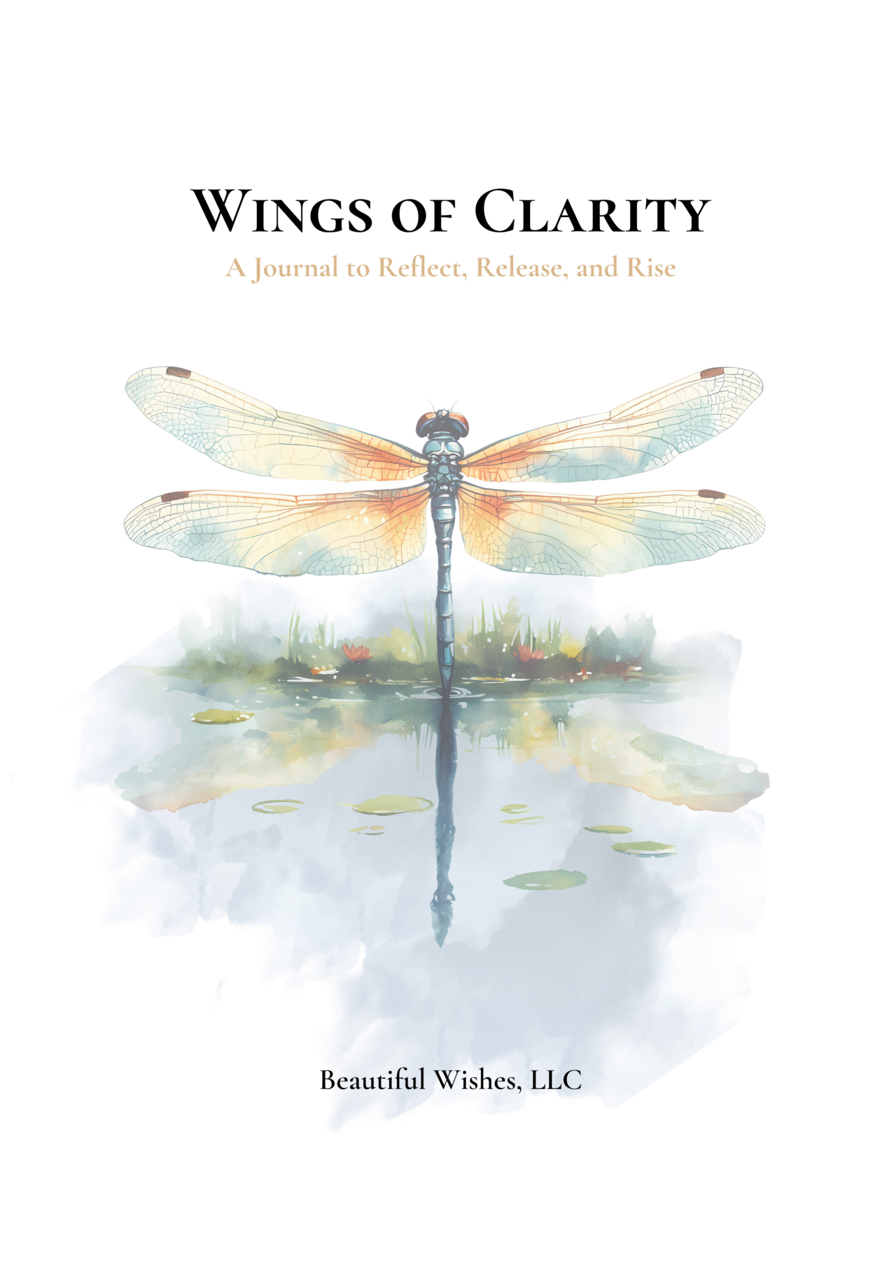 Wings of Clarity guided healing journal with prompts